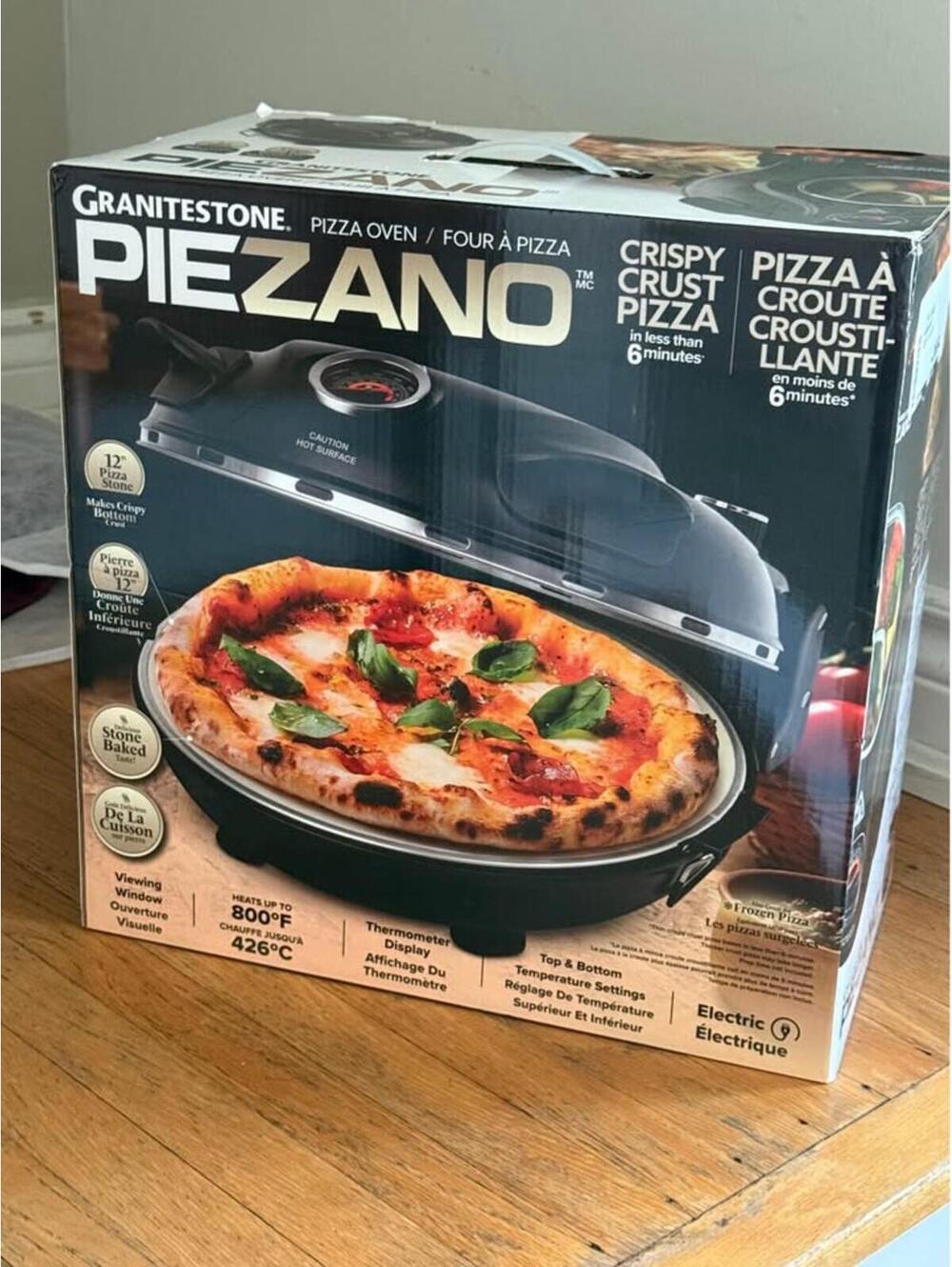 Piezano pizza oven